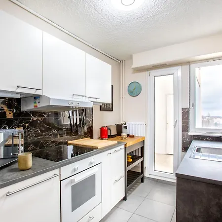 Nouveau, Vue Incroyable, Terrasse & Confort Mülhausen Exterior foto