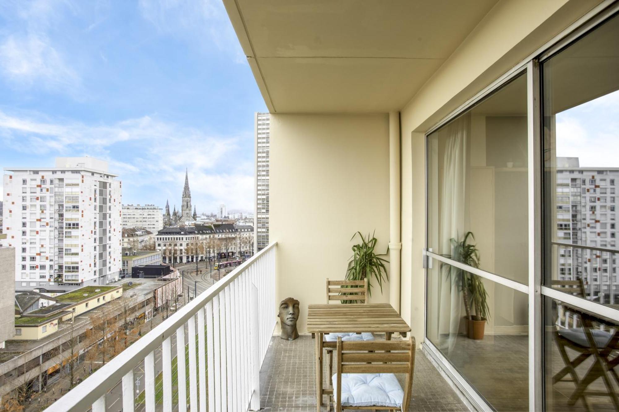 Nouveau, Vue Incroyable, Terrasse & Confort * Mulhouse