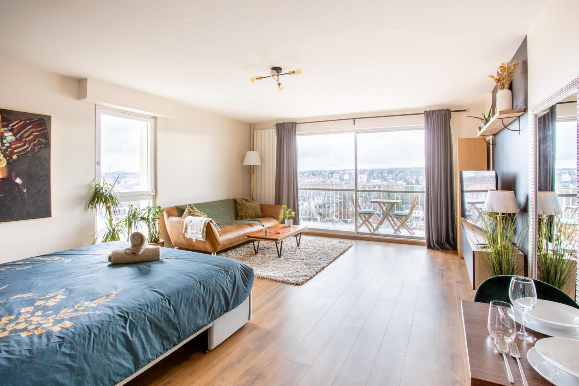 Nouveau, Vue Incroyable, Terrasse & Confort Apartment